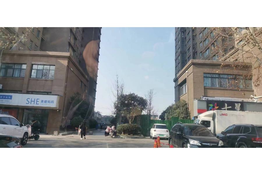 金桥国际1-0-086（楼下，建筑面积约123.35㎡）。拍卖租赁，租期三年