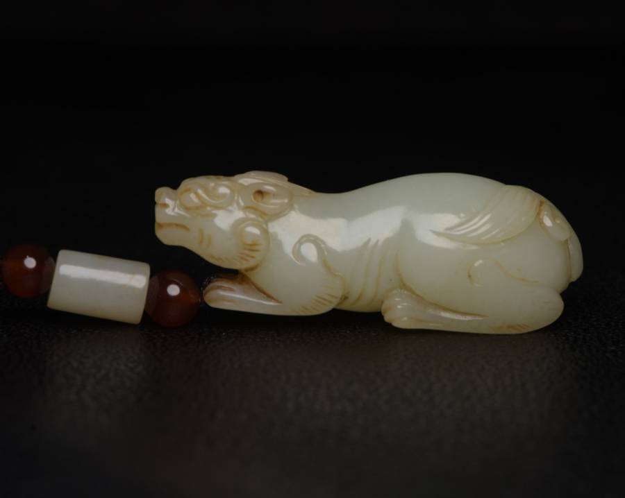 和田玉兽的来源图片