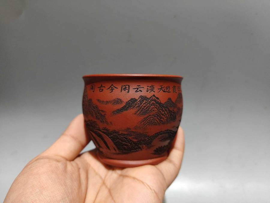 山水图 泥料：原矿大红袍的来源图片