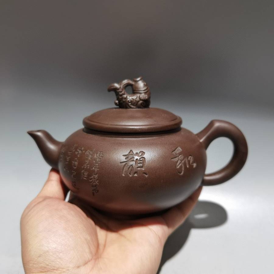 年年有鱼 泥料：原矿紫泥的来源图片