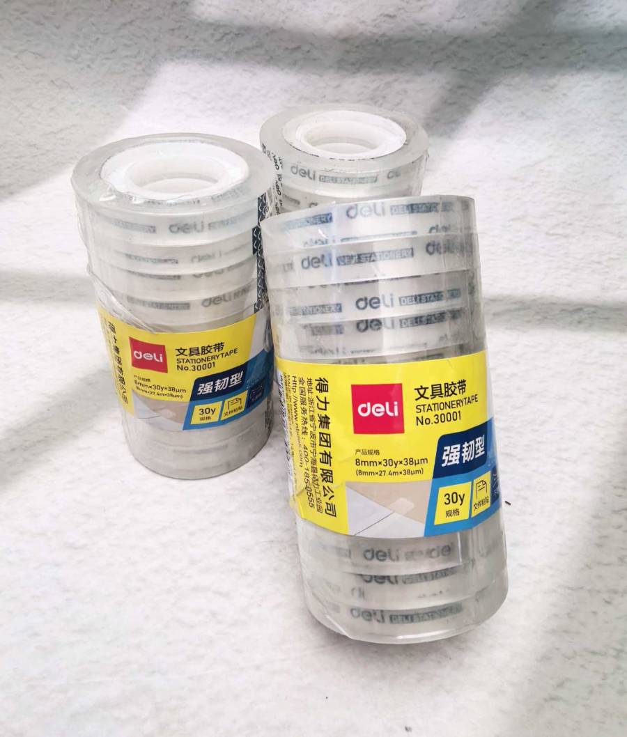 【CFWJ】得力型文具胶带(3桶36卷）的来源图片