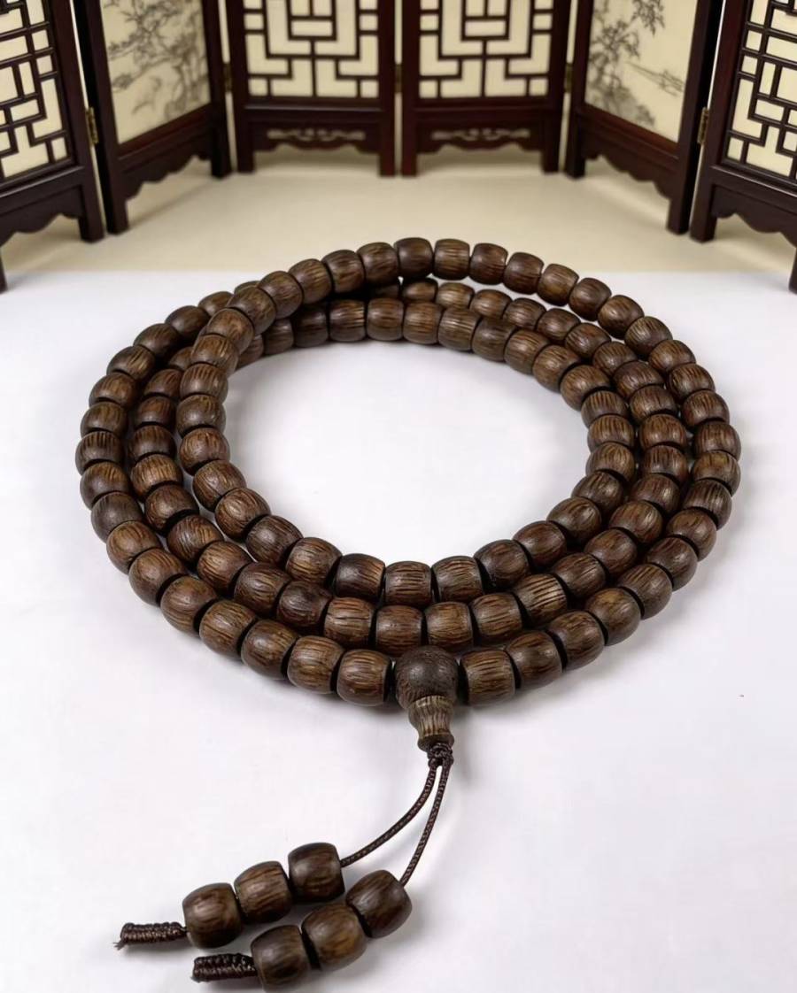 ［白棋鼓珠手链］规格：6 x7 x108题的来源图片
