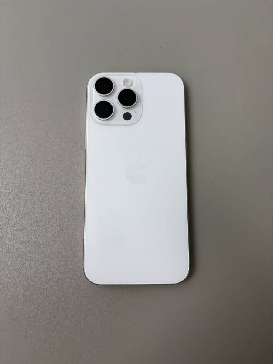手机处置R1978：苹果手机 国行 iPhone 16ProMax 256G ID已退 可邮寄的来源图片