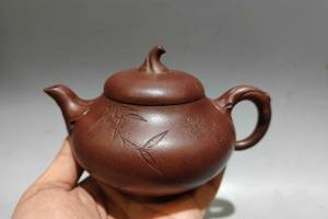 竹节壶 泥料：原矿紫泥的来源图片
