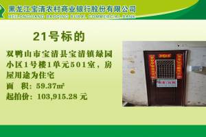21.双鸭山市宝清县宝清镇绿园小区1号楼1单元501室的来源图片