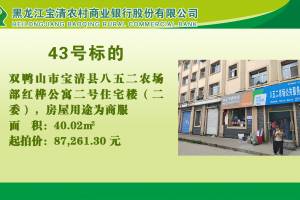 43.双鸭山市宝清县八五二农场部红桦公寓二号住宅楼（二委）的来源图片