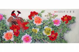 附合影 中美协会员 耿玉轩【富贵吉祥】的来源图片