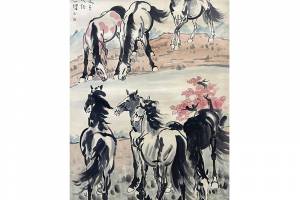 徐悲鸿【骏马图】的来源图片