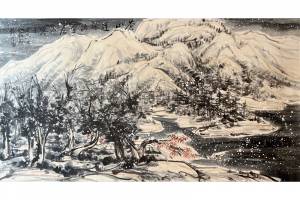 崔如琢【苍山连冰浦雪屋入寒林】镜片的来源图片