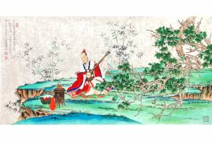 任重【高士图】的来源图片