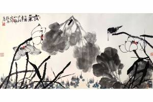 附合影 中美协会员 崔如琢【露气】的来源图片