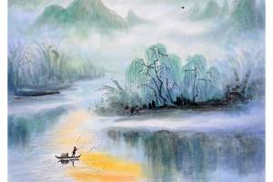附合影 胡润艺术排行榜前十 著名艺术家 杰出美术教育家 朱曜奎【山水】的来源图片