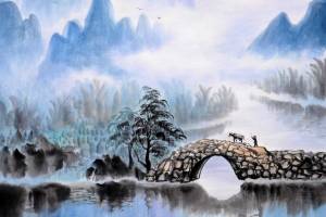 附合影 胡润艺术排行榜前十 著名艺术家 杰出美术教育家 朱曜奎【山水】的来源图片