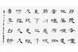 附合影 中书协副主席 毛国典【望庐山瀑布】的来源图片