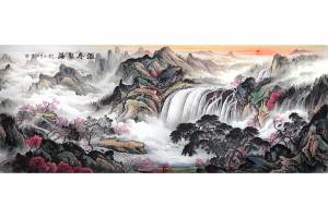 一物三证（鉴定证书） 著名海军国礼画家 师百卉【汇丰聚海】.的来源图片