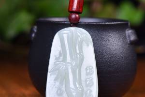 附鉴定证书 和田玉《节节高升》的来源图片