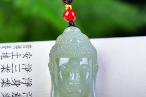 附鉴定证书 和田玉《佛头》的来源图片