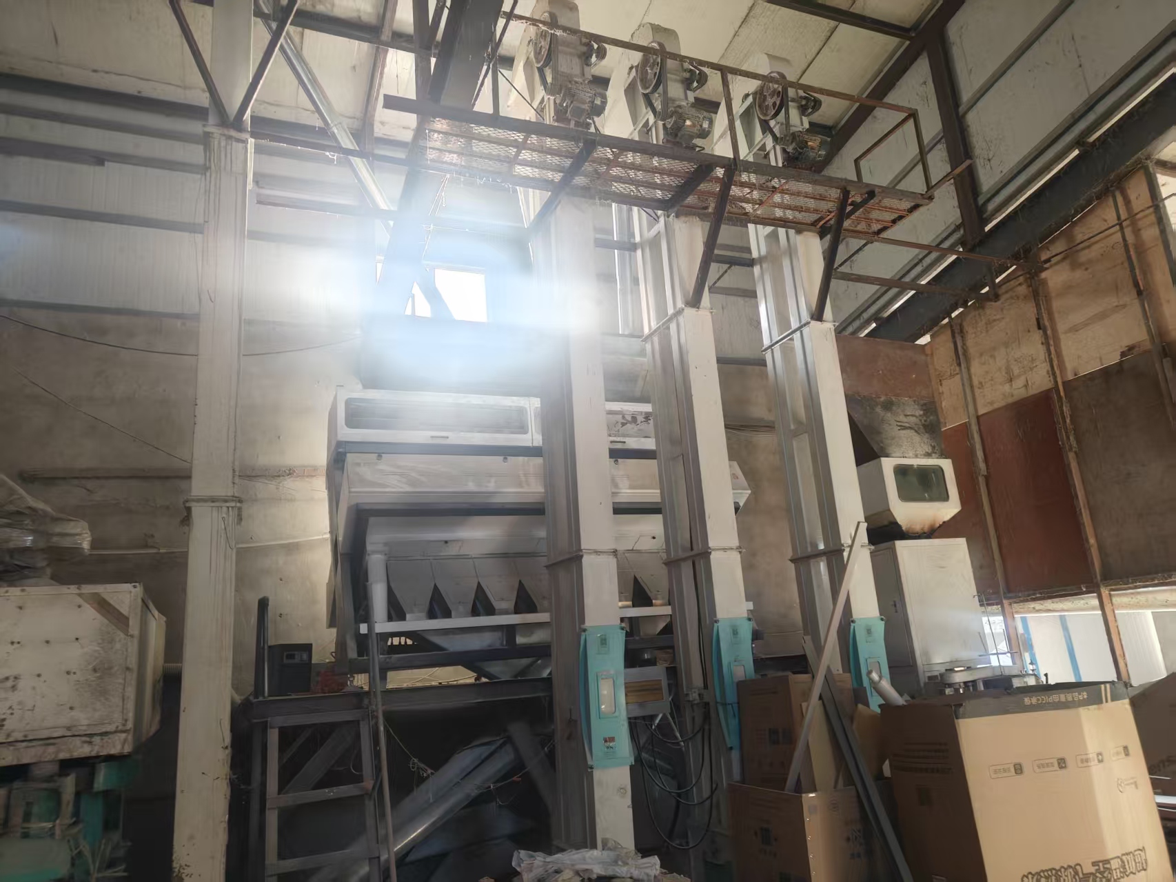 1月7日沈阳整场打包瑞利洁大米加工厂全套设备 03 拍卖公告